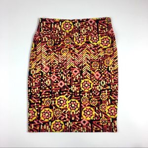 LuLaRoe Cassie Pencil Skirt Large
